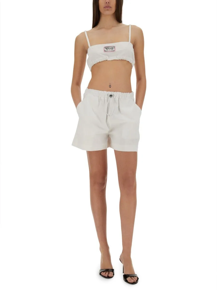 MOSCHINO JEANS COTTON SHORTS sold by Siebentaschen product image thumbnail 2