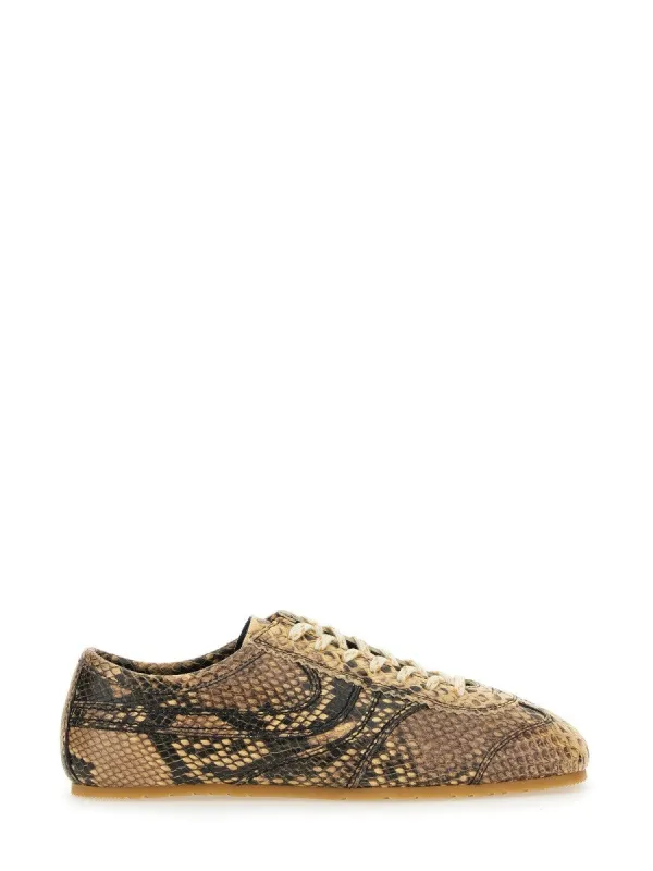 Dries Van Noten LEATHER SNEAKER sold by Siebentaschen