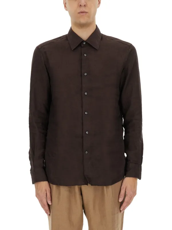 BOSS CAMEL SHIRT "L-HAYS-KENTW-C-252" sold by Siebentaschen