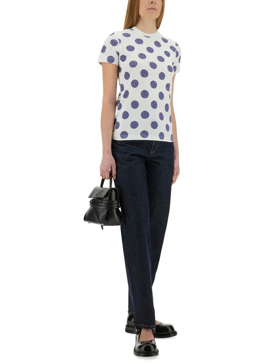 Moschino "BALLPOINT PEN POLKA DOTS" T-SHIRT sold by Siebentaschen product image thumbnail 2