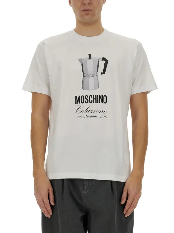 Moschino "BREAKFAST" T-SHIRT sold by Siebentaschen