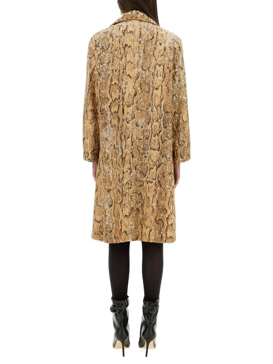 Dries Van Noten LONG COAT WITH SEQUINS sold by Siebentaschen product image thumbnail 3