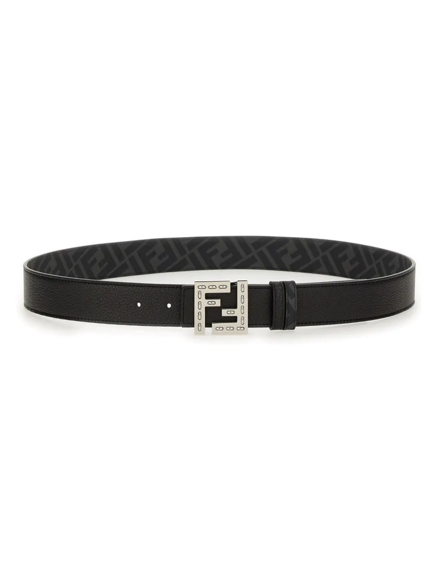 Fendi "SQAURED FF" REVERSIBLE BELT sold by Siebentaschen