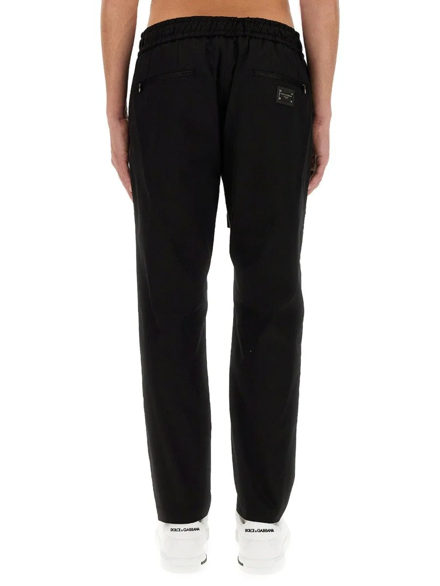 Dolce & Gabbana JOGGING PANTS WITH PLAQUE sold by Siebentaschen product image thumbnail 5
