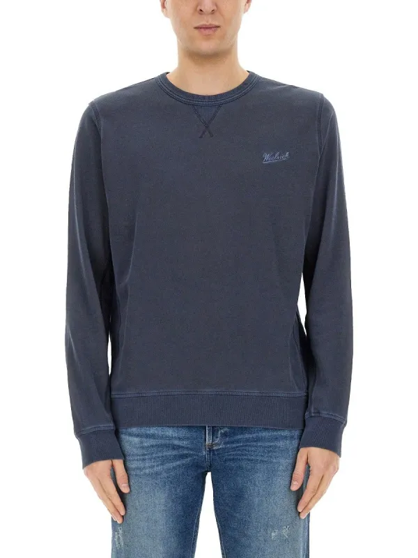 Woolrich SWEATSHIRT WITH LOGO sold by Siebentaschen