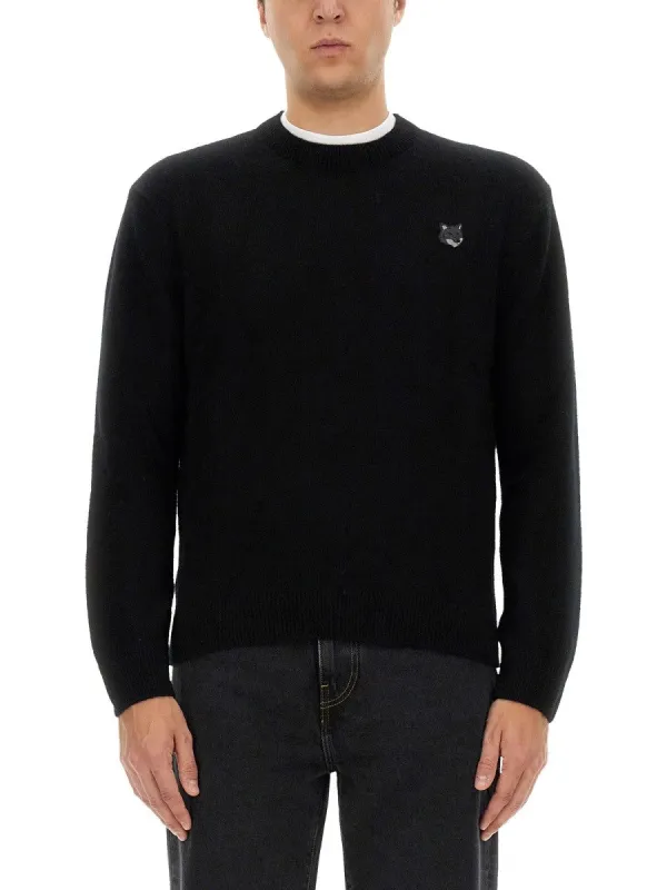 Maison Kitsune "FOX HEAD" JERSEY sold by Siebentaschen