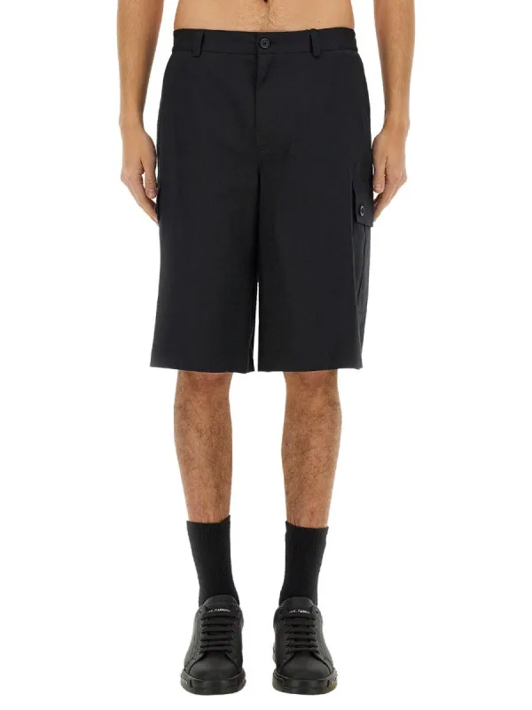 Dolce & Gabbana COTTON CARGO BERMUDA SHORTS sold by Siebentaschen