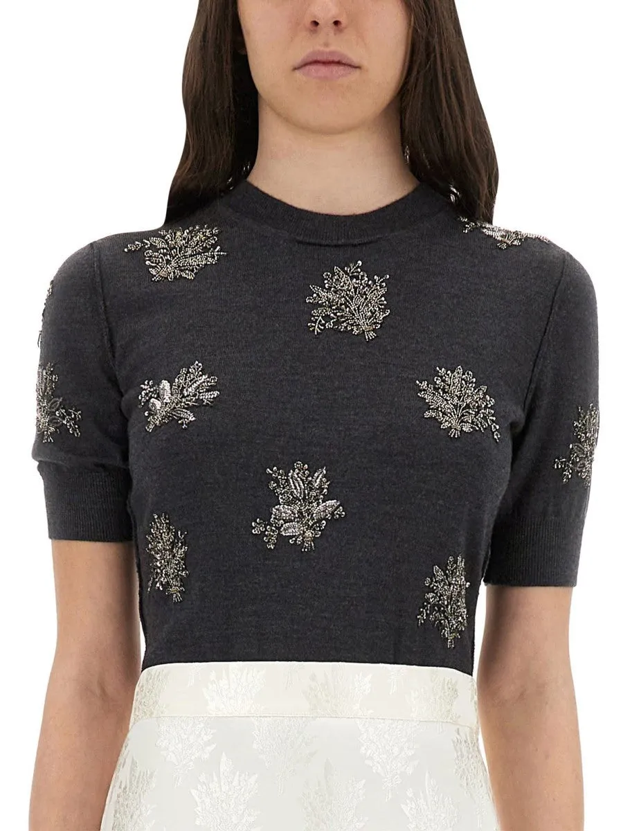 Fendi WOOL DRESS WITH EMBROIDERY sold by Siebentaschen product image thumbnail 4