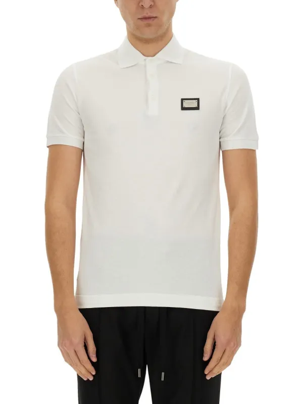 Dolce & Gabbana POLO WITH LOGO sold by Siebentaschen
