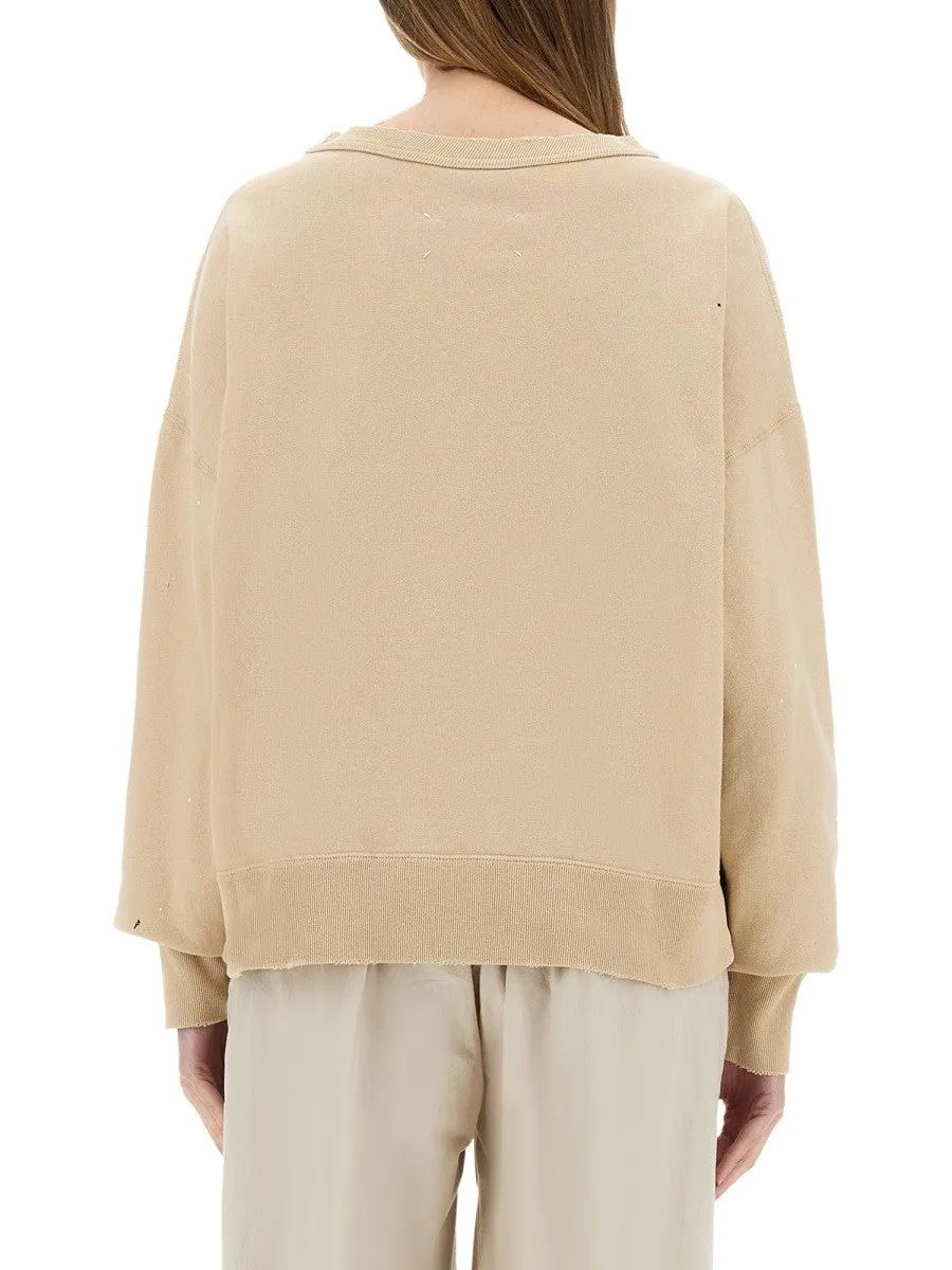 Maison Margiela SWEATSHIRT WITH HANDWRITTEN LOGO sold by Siebentaschen product image thumbnail 3