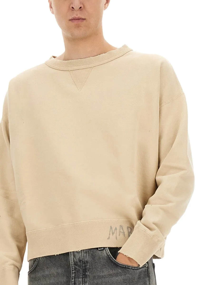 Maison Margiela SWEATSHIRT WITH HANDWRITTEN LOGO sold by Siebentaschen product image thumbnail 5