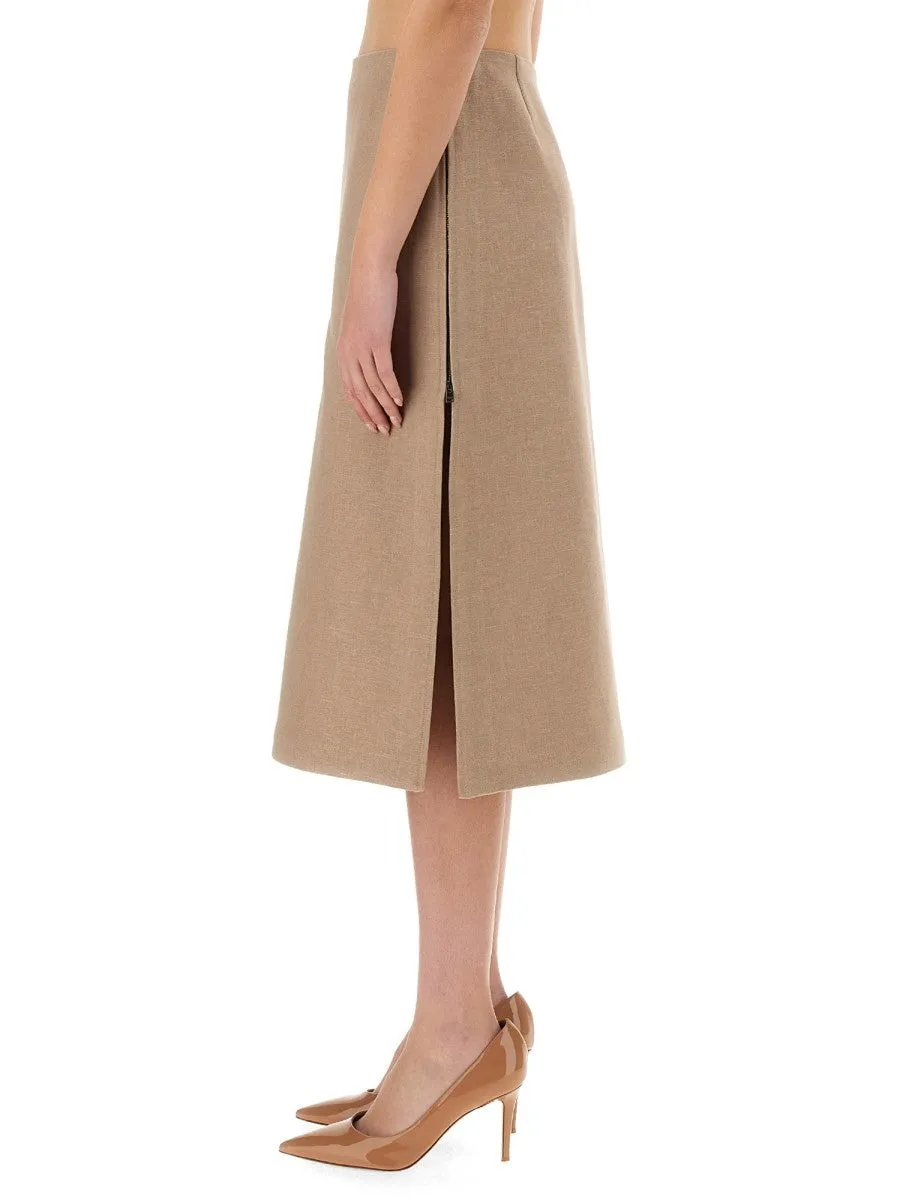 Fendi WAXED LINEN SKIRT sold by Siebentaschen product image thumbnail 4