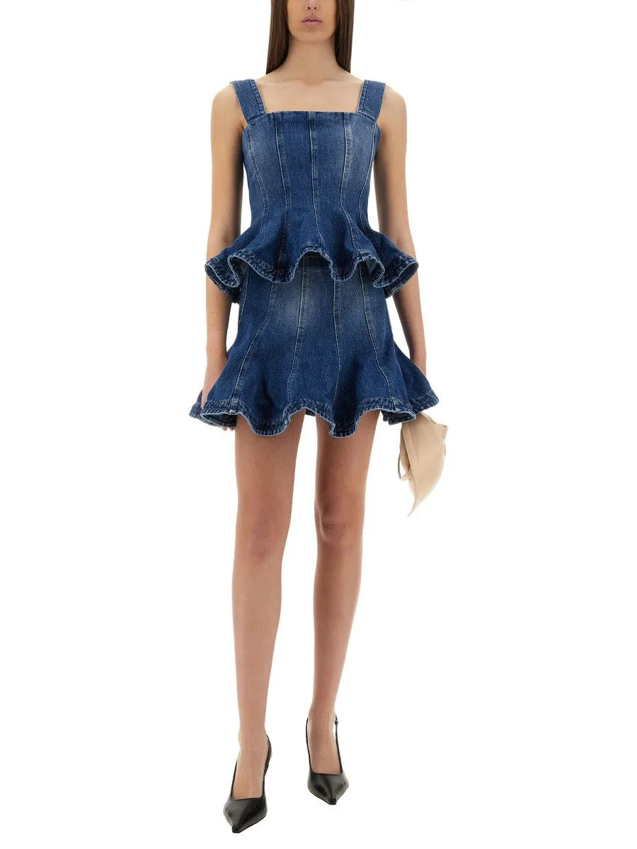 msgm DENIM SKIRT sold by Siebentaschen product image thumbnail 2
