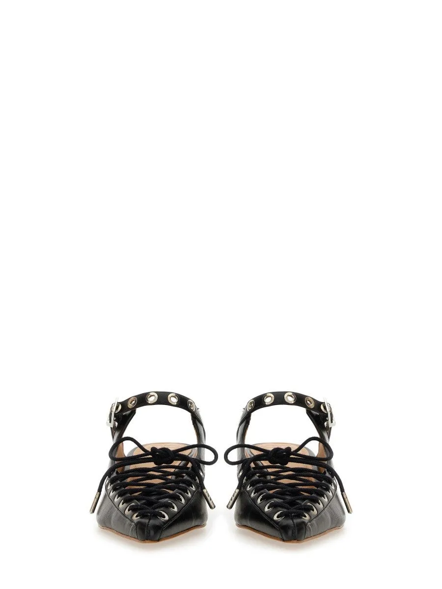 GANNI MULE LACE-UP sold by Siebentaschen product image thumbnail 4
