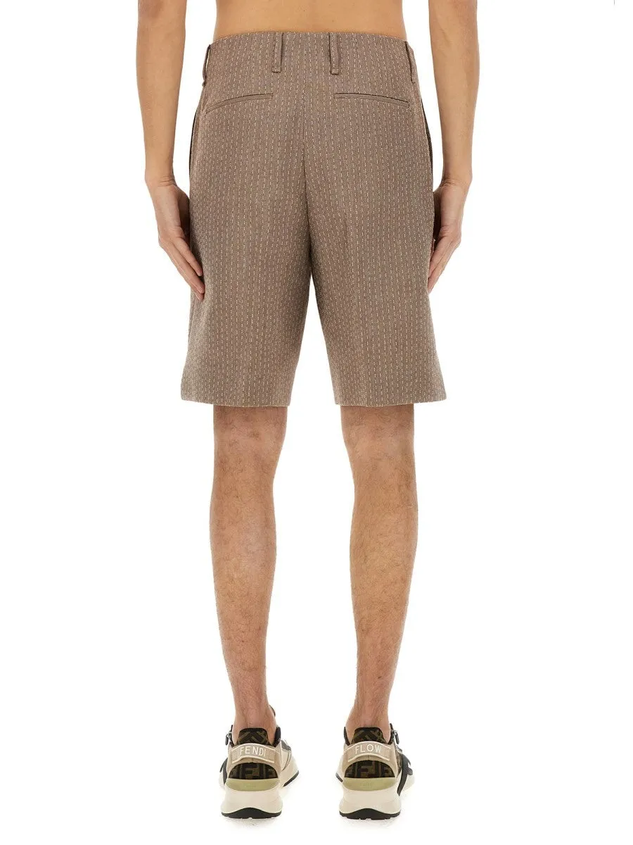 Fendi JACQUARD BERMUDA SHORTS sold by Siebentaschen product image thumbnail 4