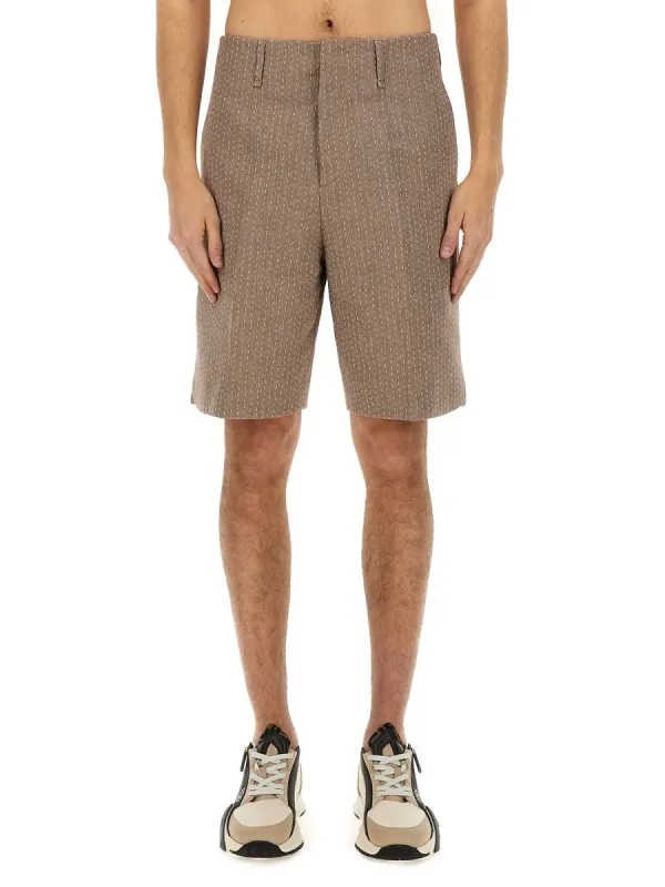 Fendi JACQUARD BERMUDA SHORTS sold by Siebentaschen