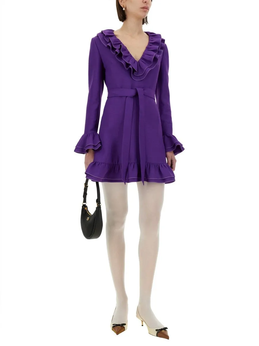 Valentino CREPE COUTURE SHORT DRESS sold by Siebentaschen product image thumbnail 2