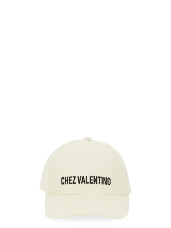 Valentino Garavani BASEBALL CAP WITH EMBROIDERY sold by Siebentaschen