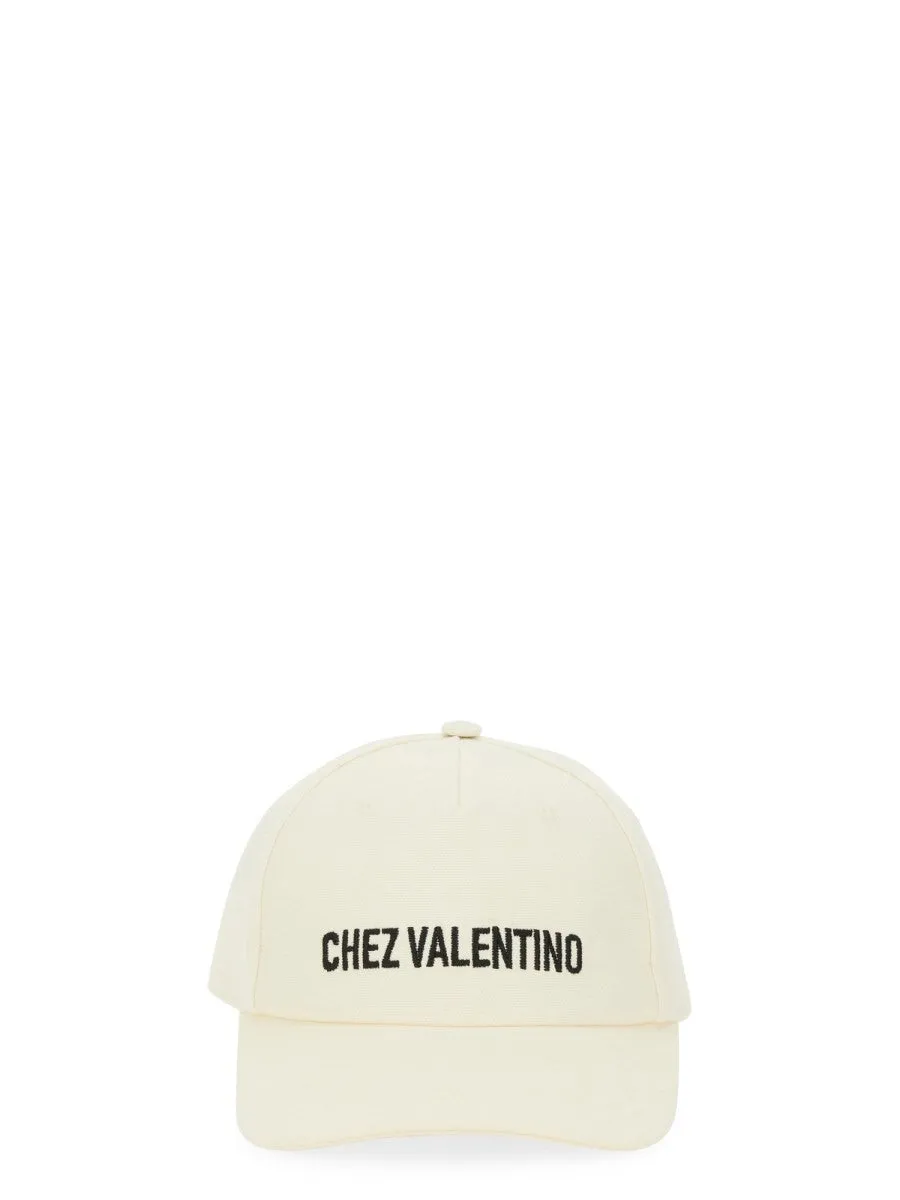 Valentino Garavani BASEBALL CAP WITH EMBROIDERY sold by Siebentaschen
