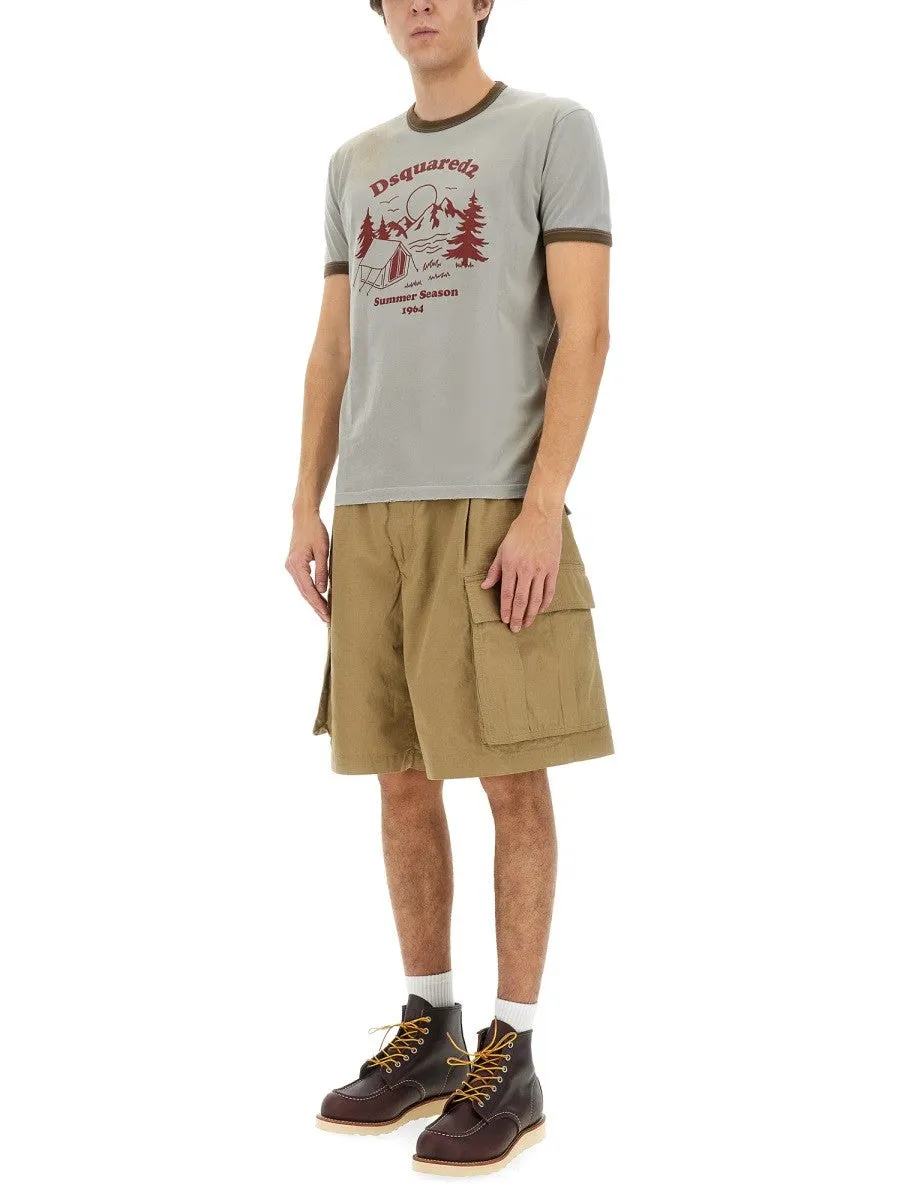 Dsquared T-SHIRT WITH PRINT sold by Siebentaschen product image thumbnail 2