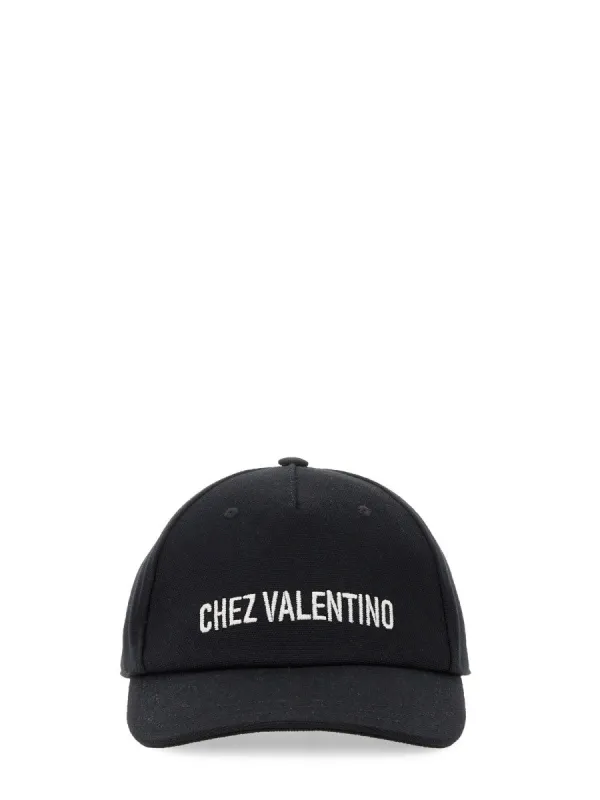 Valentino Garavani BASEBALL CAP WITH EMBROIDERY sold by Siebentaschen