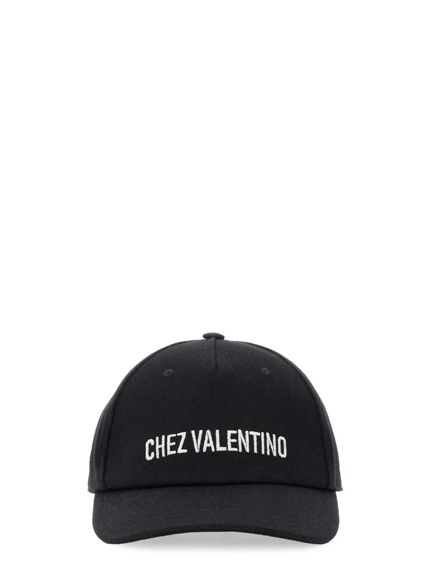 Valentino Garavani BASEBALL CAP WITH EMBROIDERY sold by Siebentaschen