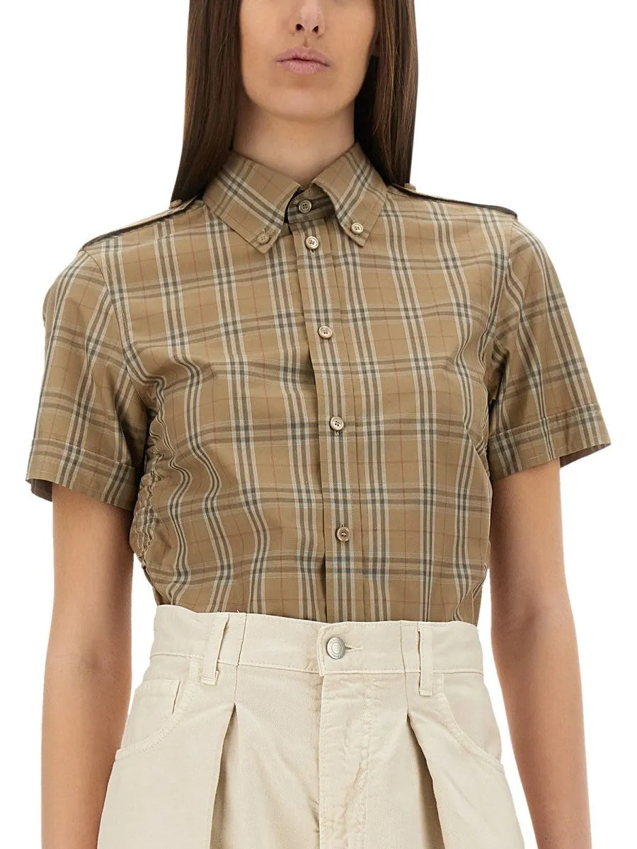 Burberry COTTON "CHECK" SHIRT sold by Siebentaschen product image thumbnail 4