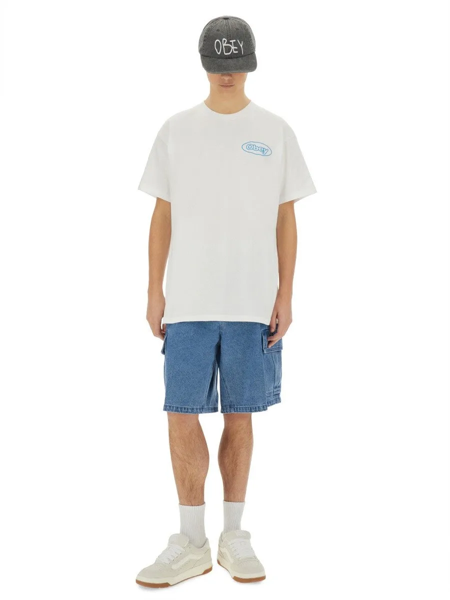 OBEY "REACTION" T-SHIRT sold by Siebentaschen product image thumbnail 2