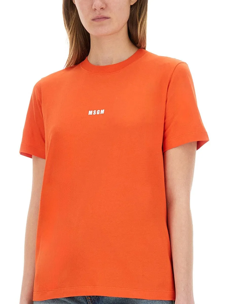msgm T-SHIRT WITH LOGO sold by Siebentaschen product image thumbnail 4
