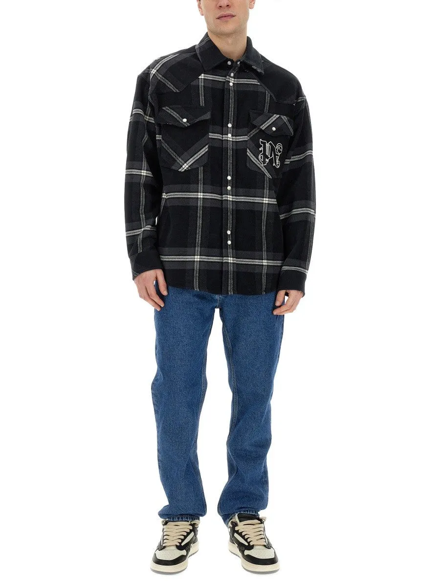 Palm Angels MONOGRAM SHIRT sold by Siebentaschen product image thumbnail 2