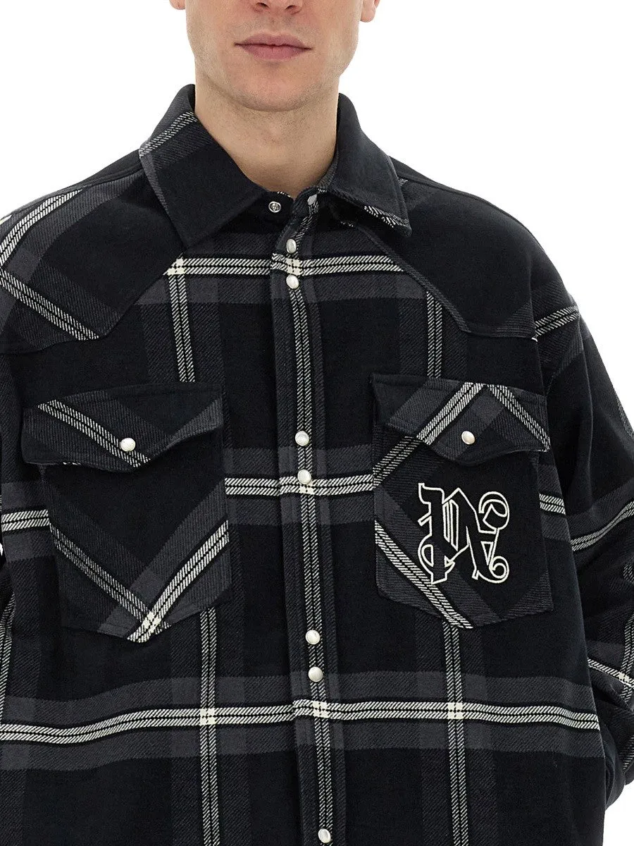Palm Angels MONOGRAM SHIRT sold by Siebentaschen product image thumbnail 4