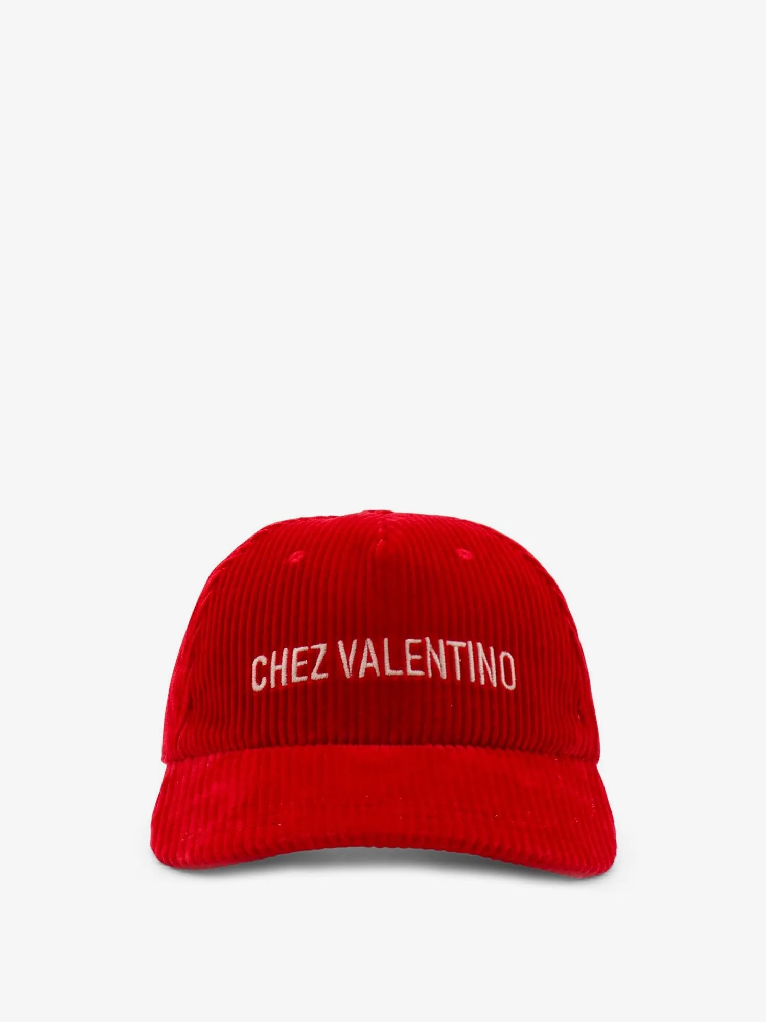 Valentino Garavani Corduroy baseball hat sold by Siebentaschen