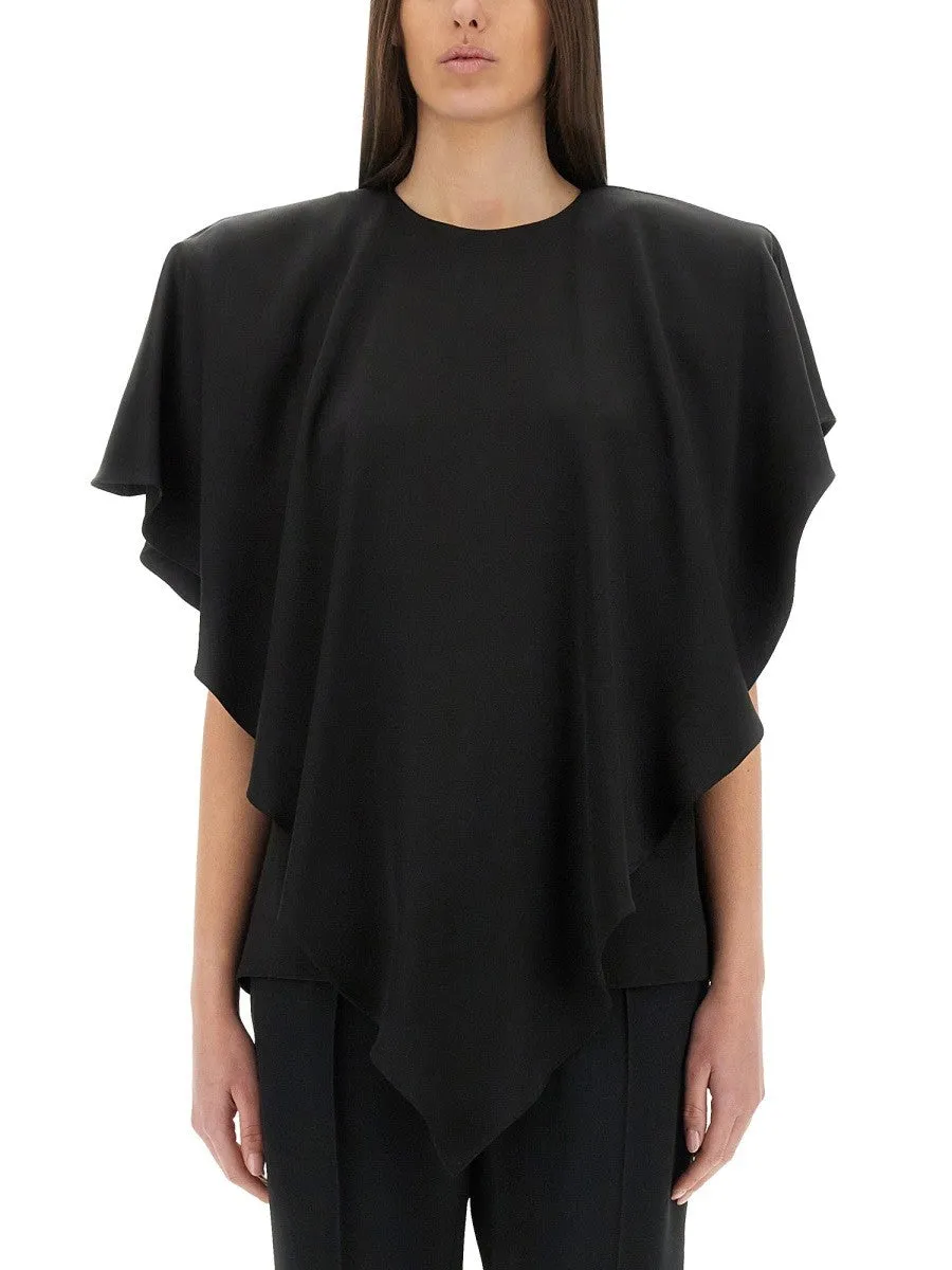 stella mccartney DRAPED TOP sold by Siebentaschen