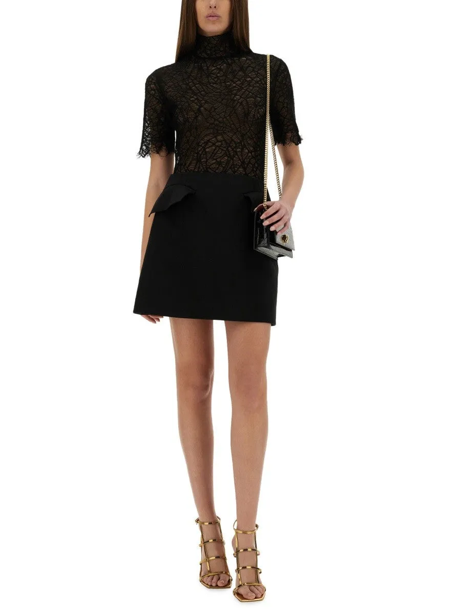 Alexander Mcqueen WOOL MINI SKIRT sold by Siebentaschen product image thumbnail 2