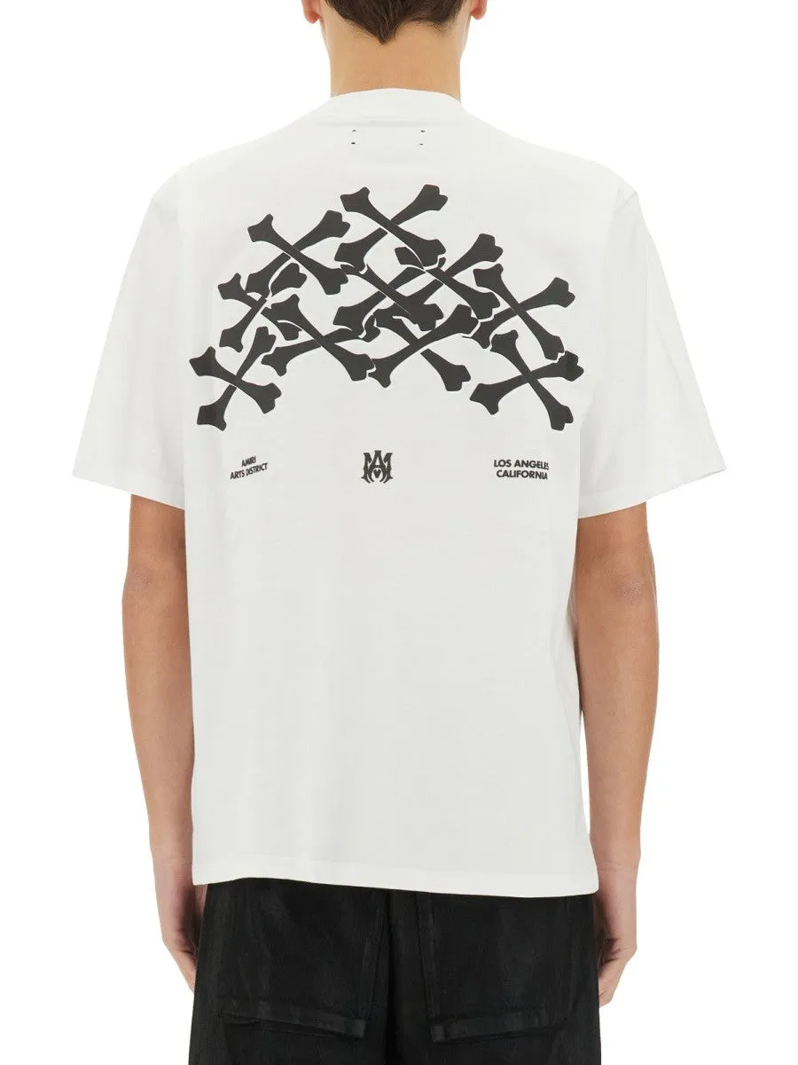 AMIRI BONES STACKED PRINT T-SHIRT sold by Siebentaschen product image thumbnail 3
