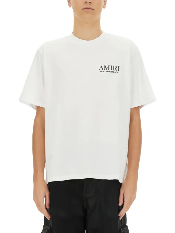 AMIRI BONES STACKED PRINT T-SHIRT sold by Siebentaschen