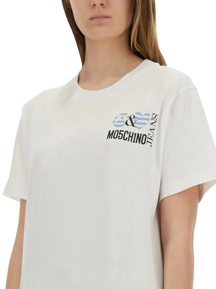 MOSCHINO JEANS T-SHIRT WITH PRINT sold by Siebentaschen product image thumbnail 4