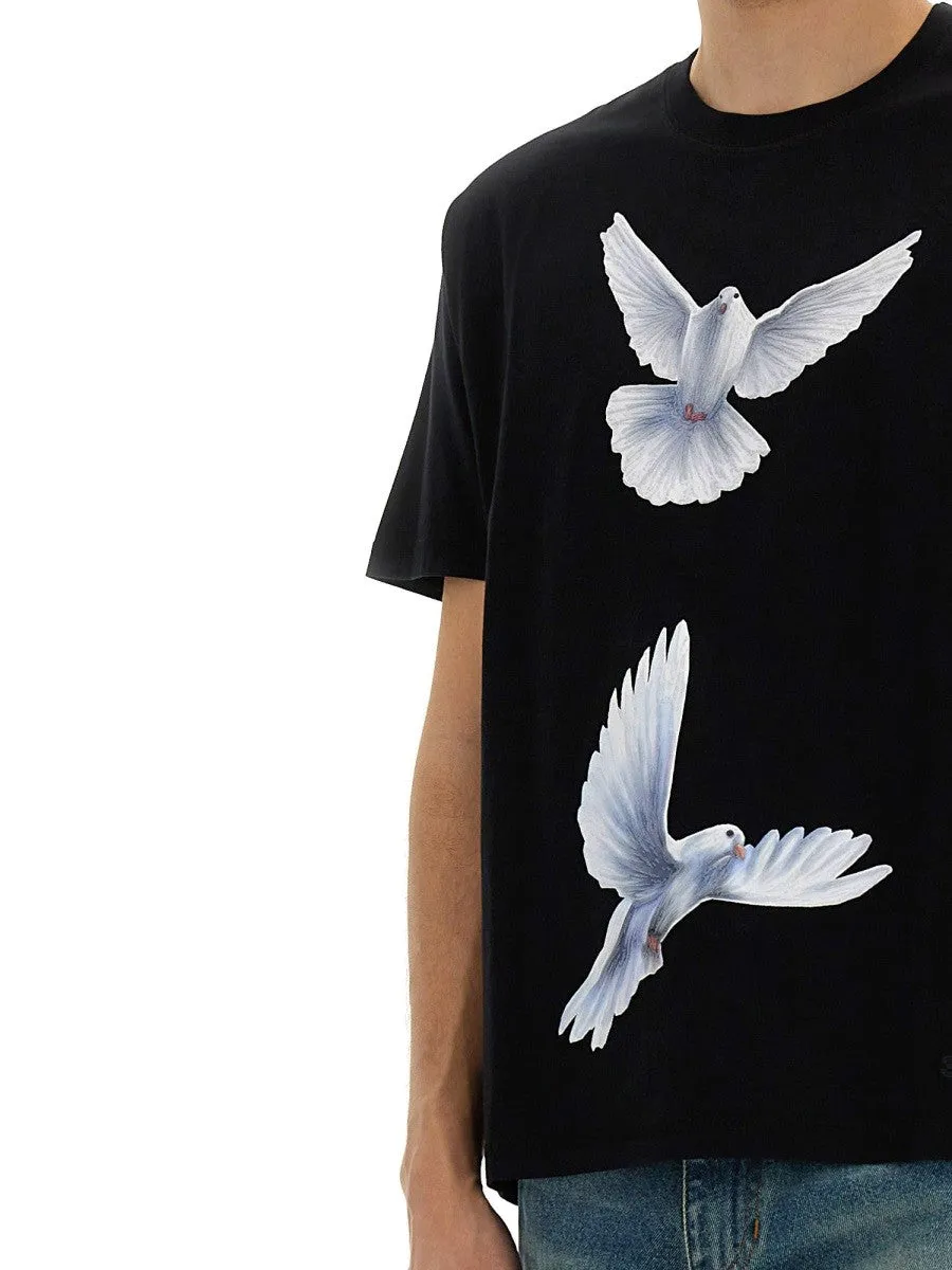 3.PARADIS FREEDOM DOVES T-SHIRT sold by Siebentaschen product image thumbnail 4
