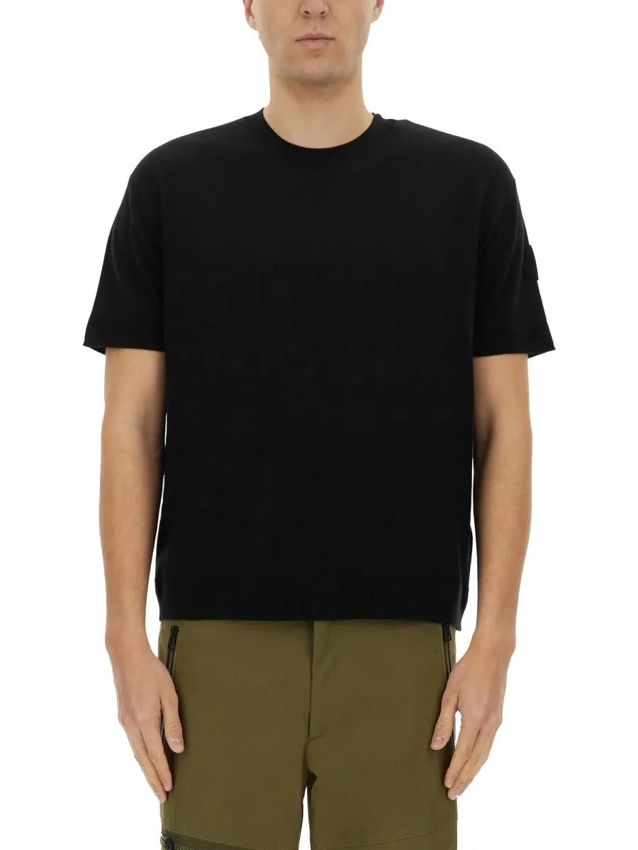 Moncler COTTON AND SILK KNIT sold by Siebentaschen