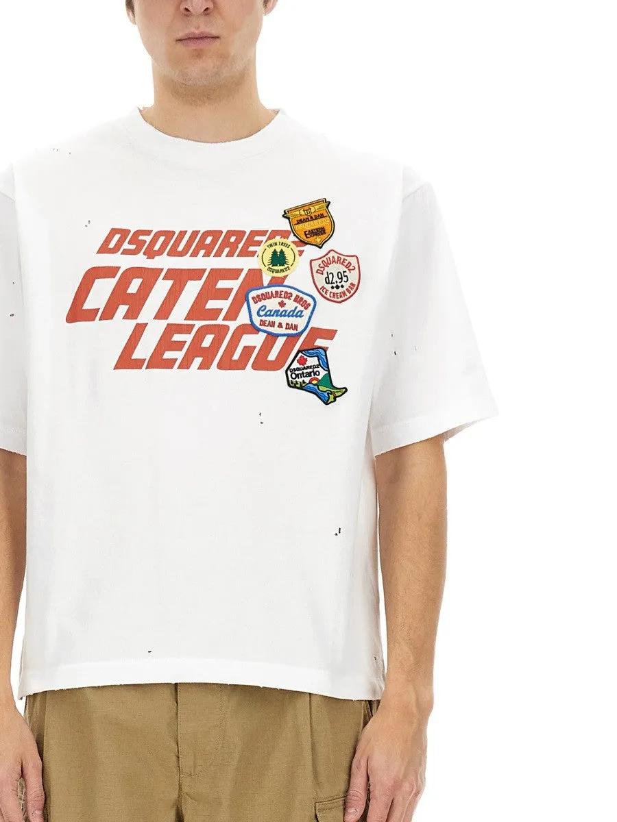 Dsquared T-SHIRT WITH PRINT sold by Siebentaschen product image thumbnail 4