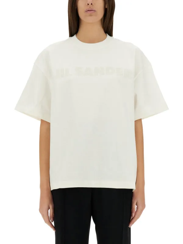 JIL SANDER T-SHIRT WITH LOGO made by Siebentaschen