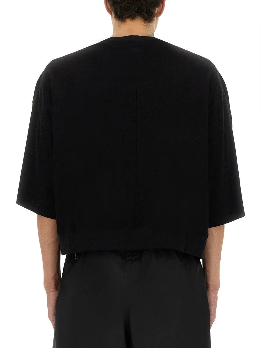 CHAMPION X RICK OWENS TOMMY CROPPED T-SHIRT sold by Siebentaschen product image thumbnail 3