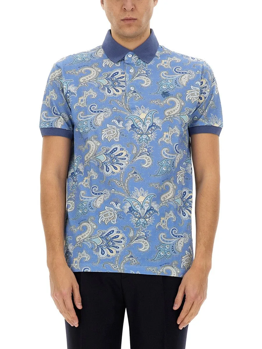 Etro POLO SHIRT WITH PRINT sold by Siebentaschen