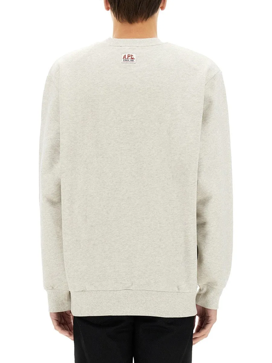 A.P.C. SWEATSHIRT WITH LOGO sold by Siebentaschen product image thumbnail 3
