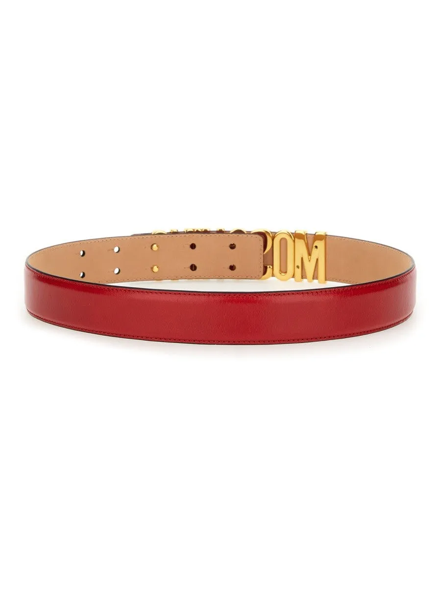 Moschino BELT WITH LOGO sold by Siebentaschen product image thumbnail 3