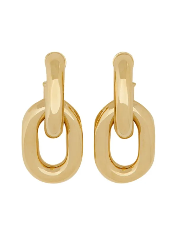 RABANNE ORECCHINI DOPPIO CERCHIO XL LINK sold by Siebentaschen