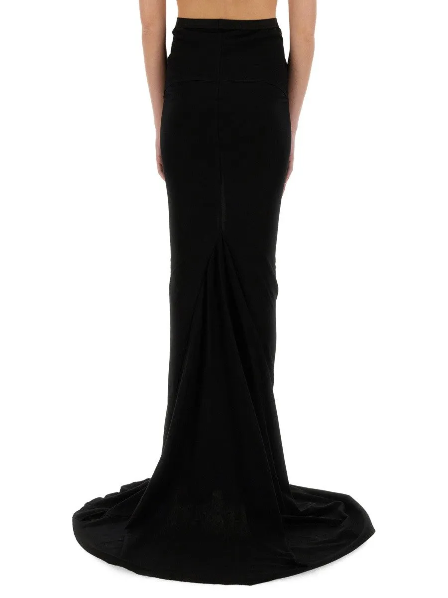 RICK OWENS MAXI SKIRT "LIDO" sold by Siebentaschen product image thumbnail 3