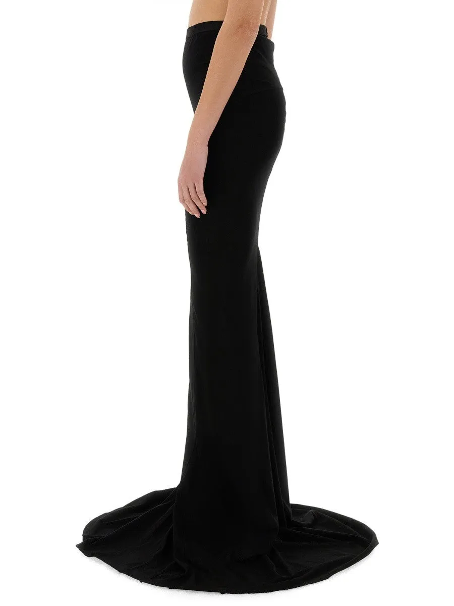 RICK OWENS MAXI SKIRT "LIDO" sold by Siebentaschen product image thumbnail 4