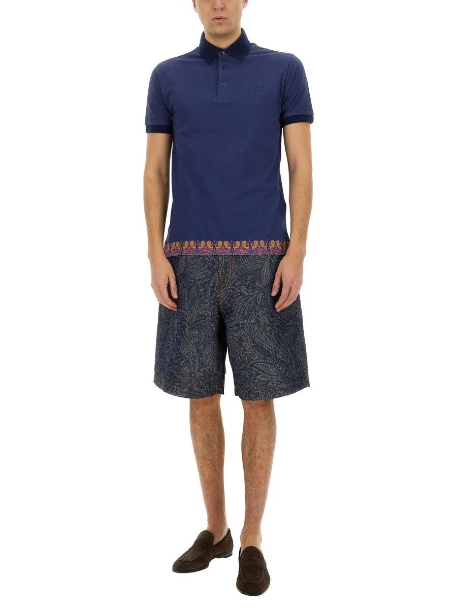 Etro POLO SHIRT WITH PRINT sold by Siebentaschen product image thumbnail 2