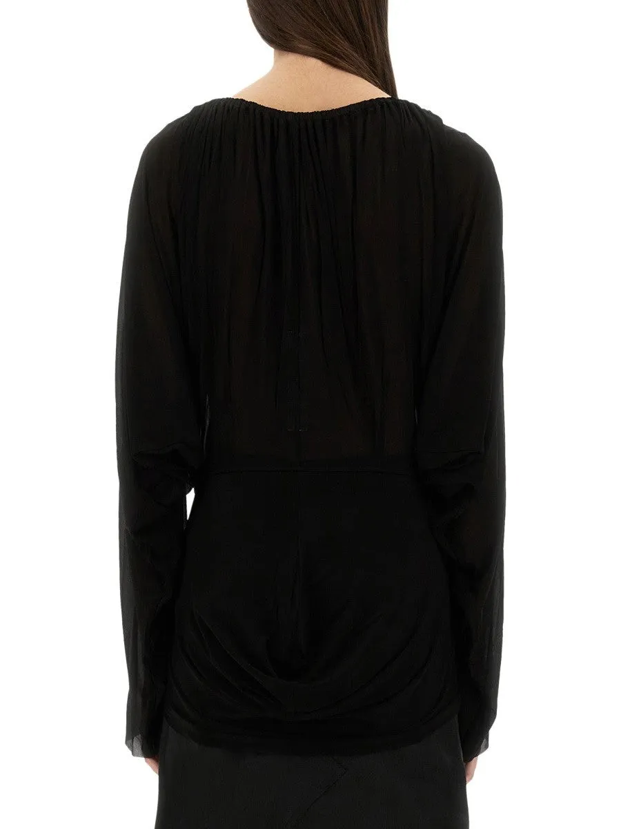 RICK OWENS DRAPED TOP sold by Siebentaschen product image thumbnail 3